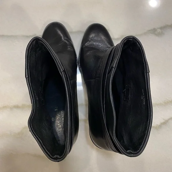 Kate Spade Boots Size 9 Black Leather - Picture 7 of 14